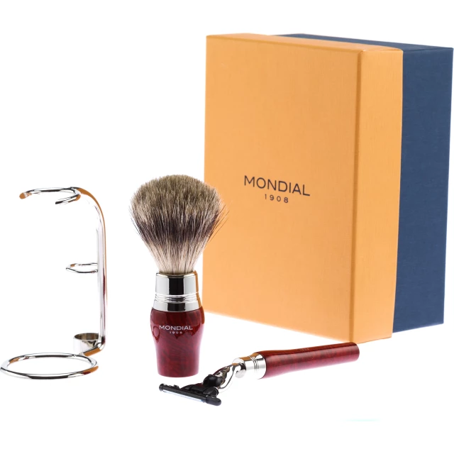 Бритвенный набор "Вена", дерево бриар - изображение 2