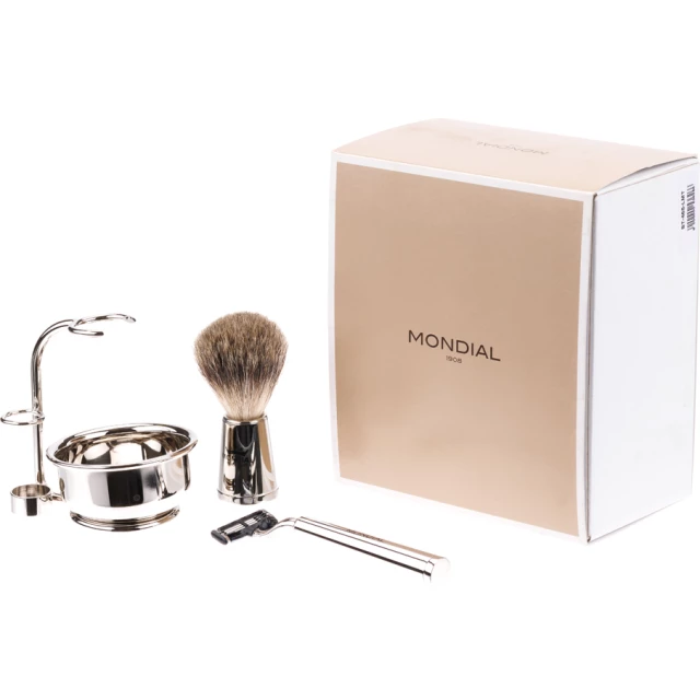 Бритвенный набор "Веспуччи", отполированный никель - изображение 2