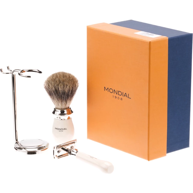 Классический бритвенный набор "Гауди", слоновая кость - изображение 2