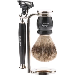 Бритвенный набор "Моксон", черный перламутр