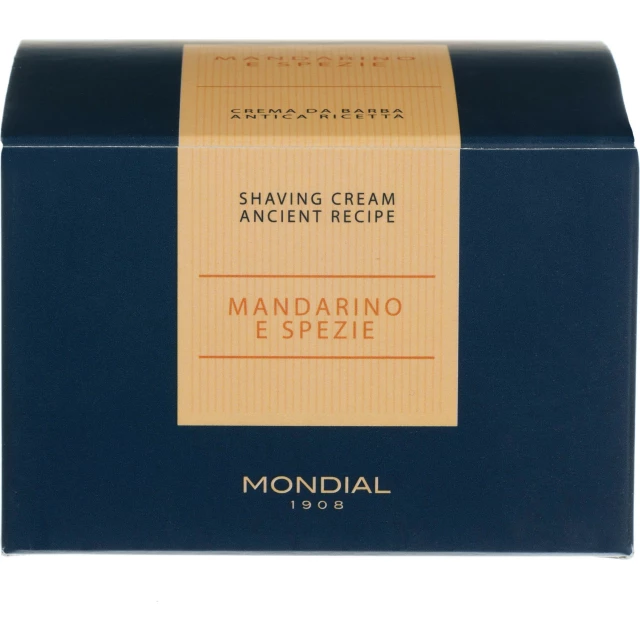 Крем для бритья "Мандарин и специи", деревянная чаша - изображение 2