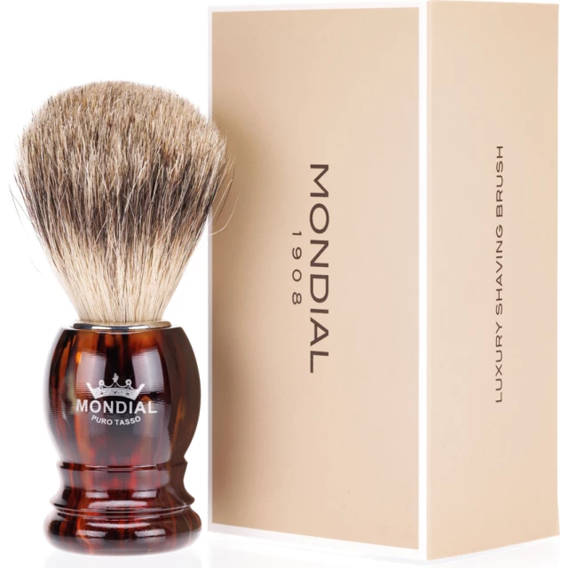 Помазок для бритья, черепаха - изображение 2