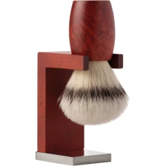 Помазок для бритья с подставкой "Тор", дерево бриар
