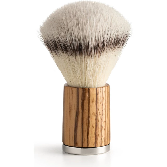 Помазок для бритья с подставкой "Миф", дерево зебрано - изображение 2