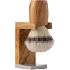 Помазок для бритья с подставкой "Тор", оливковое дерево