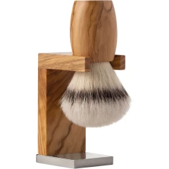 Помазок для бритья с подставкой "Тор", оливковое дерево