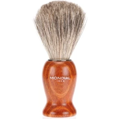 Помазок для бритья с ворсом барсука, красное дерево