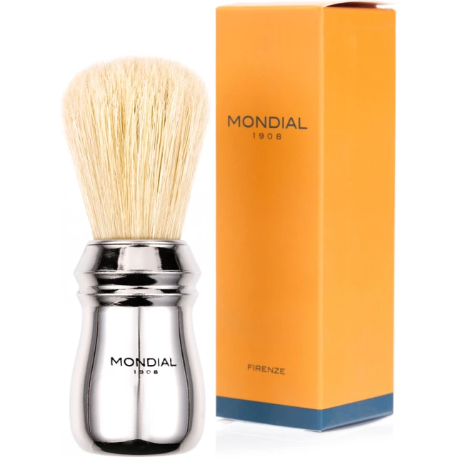 Помазок для бритья, серебро - изображение 2