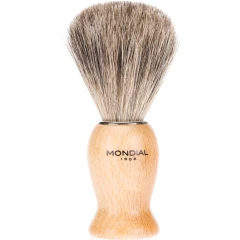 Помазок для бритья, светлое дерево