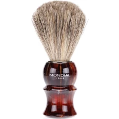 Помазок для бритья, темно-коричневый