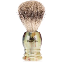 Помазок для бритья, зеленый оникс