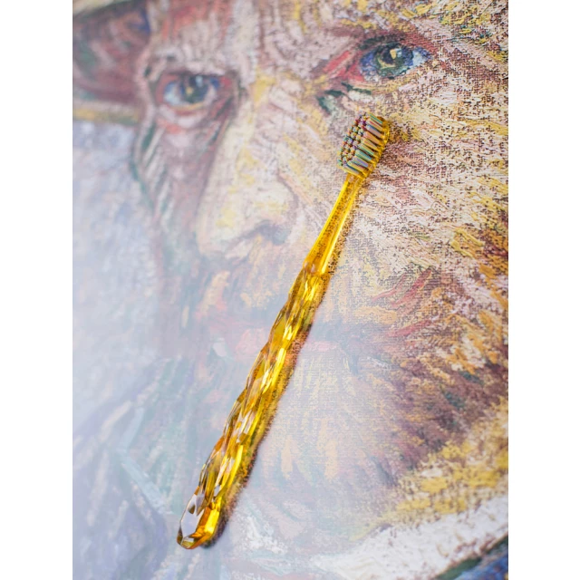 Зубная щетка "Ван Гог" soft 0,15 мм, желтая - изображение 2