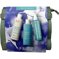 Набор в серой косметичке "Дисциплина непослушных волос"