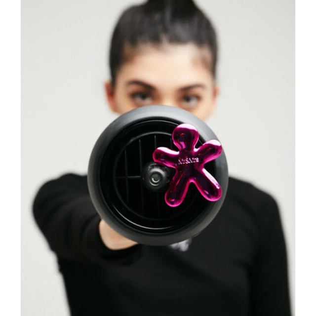 Дизайнерский ароматизатор для автомобиля Niki Classic "Гардения Таити" розовый металлик - изображение 4