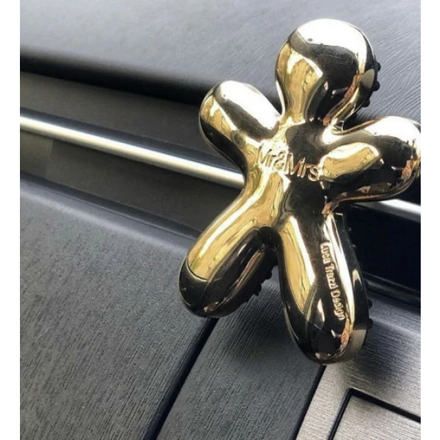 Дизайнерский ароматизатор для автомобиля Niki Classic "Восточный" золотистый металлик - изображение 4