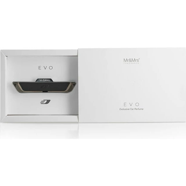 Корпус ароматизатора для автомобиля Evo черный глянец в подарочной коробке - изображение 4