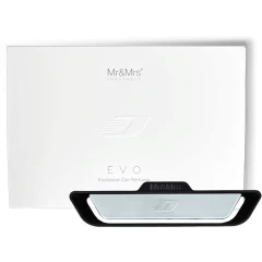 Корпус ароматизатора для автомобиля Evo матовое серебро в подарочной коробке