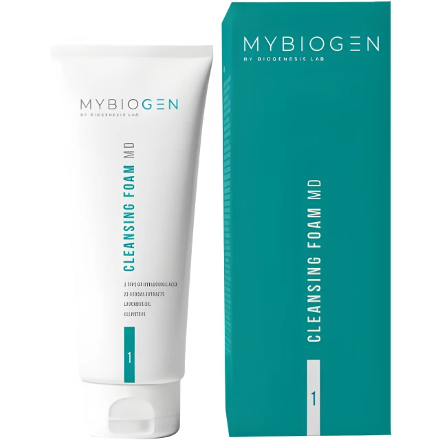 Купить очищающую пенку для лица MD (Cleansing Foam MD) от бренда MYBIOGEN By Biogenesis Lab | интернет-магазин Мильфей