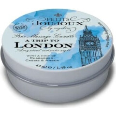 Массажная свеча Petits JouJoux London свежесть 33 г