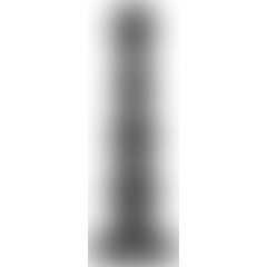 Анальная вибровтулка Nexus Tornado Beaded Probe с функцией вращения, черная