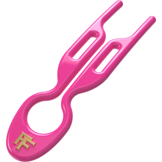 Шпилька для волос Розовый неон (набор из 3 шпилек)