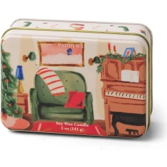 Компактная travel-свеча "Ель с гранатовыми ветками" 144 г