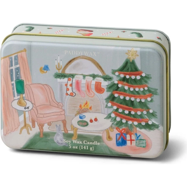 Компактная travel-свеча "Хурма и каштан" 144 г