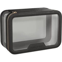 Базовая прозрачная косметичка, черная