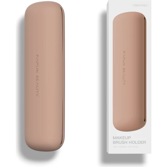 Чехол для кистей силиконовый, бежевый - изображение 2