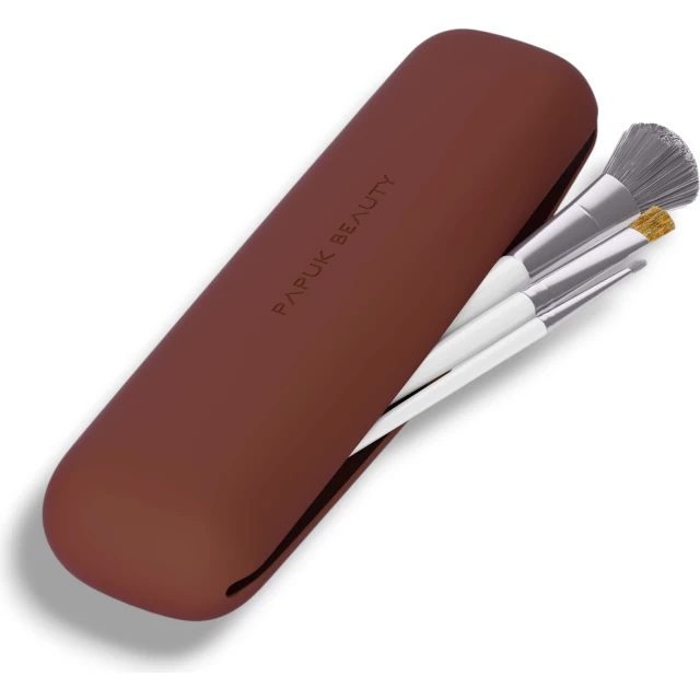 Чехол для кистей силиконовый, кофейный - изображение 3