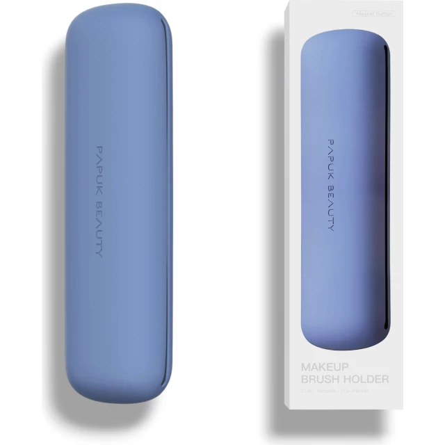 Чехол для кистей силиконовый, синий бархат - изображение 2