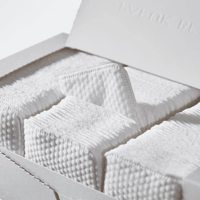 Косметические двусторонние хлопковые паффы - изображение 2