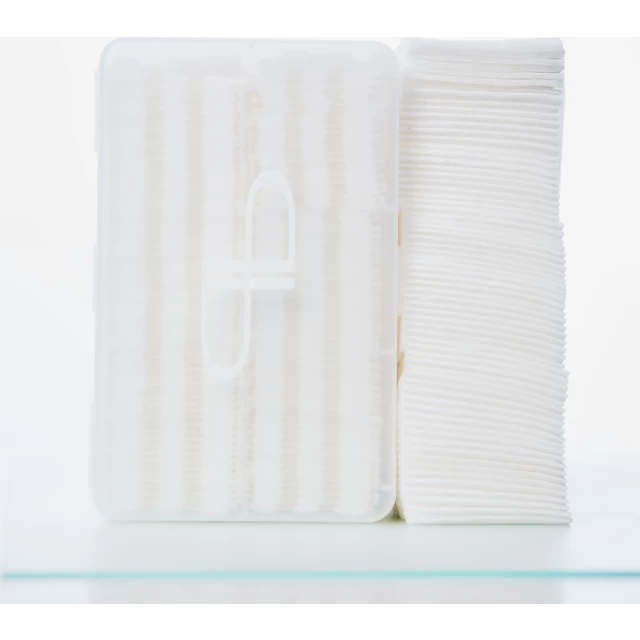 Косметические хлопковые паффы 200 шт. - изображение 3