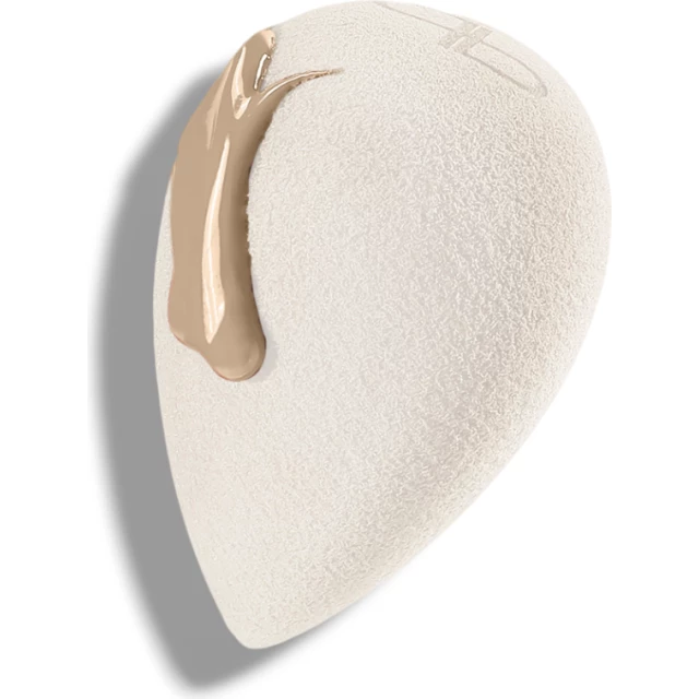 Косметический спонж для макияжа, молочный - изображение 2