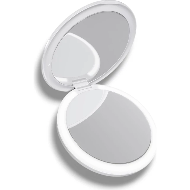 Косметическое зеркало с LED подсветкой, белый - изображение 3