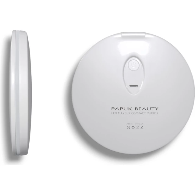 Косметическое зеркало с LED подсветкой, белый - изображение 4