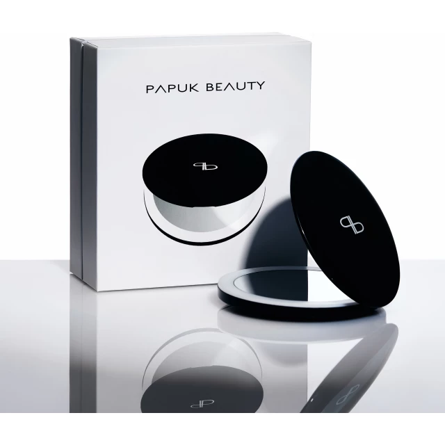 Косметическое зеркало с LED подсветкой, черный - изображение 5