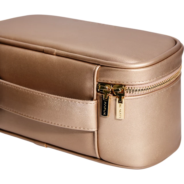 Косметичка-несессер, золотой - изображение 3