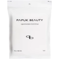 Одноразовое хлопковое банное полотенце