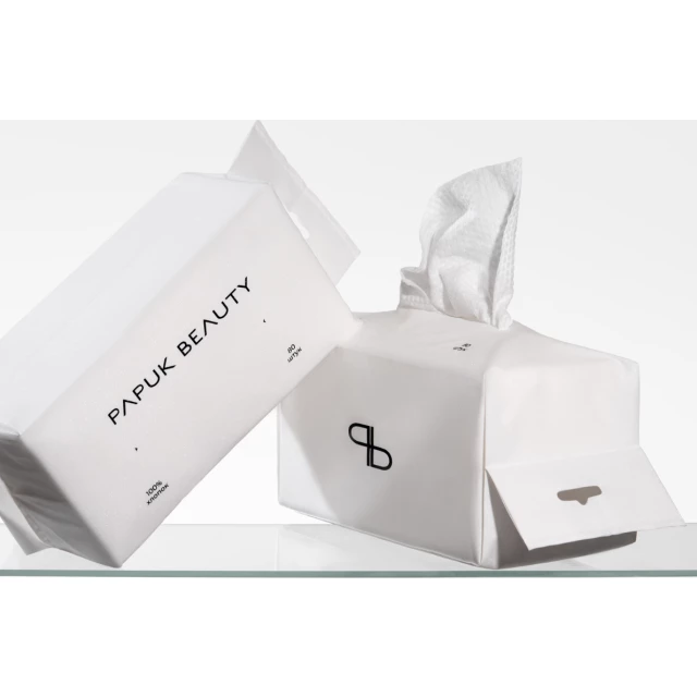 Одноразовые хлопковые полотенца для лица 80 шт. - изображение 2