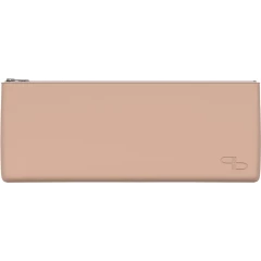 Органайзер для косметики на молнии, бежевый