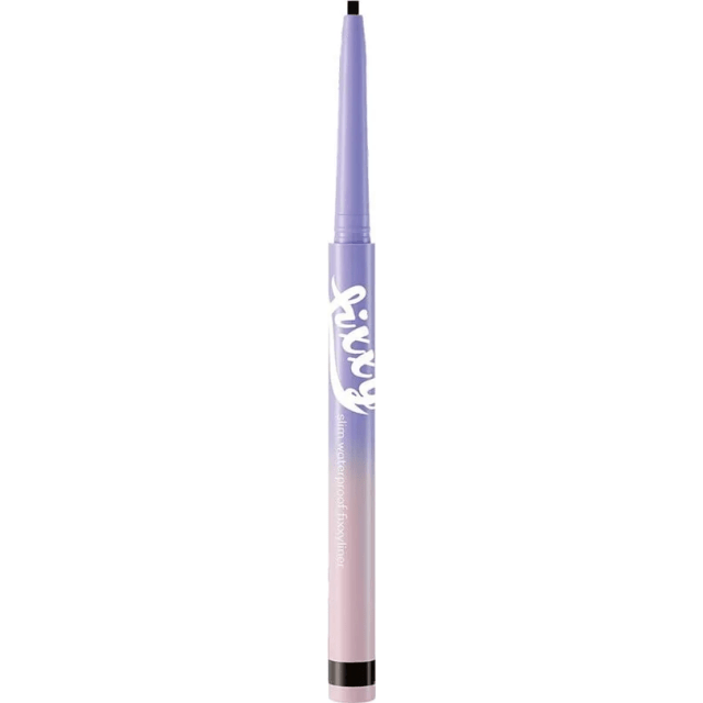 Водостойкий карандаш для глаз Slim Waterproof Fixxyliner, 01 черный - изображение 2