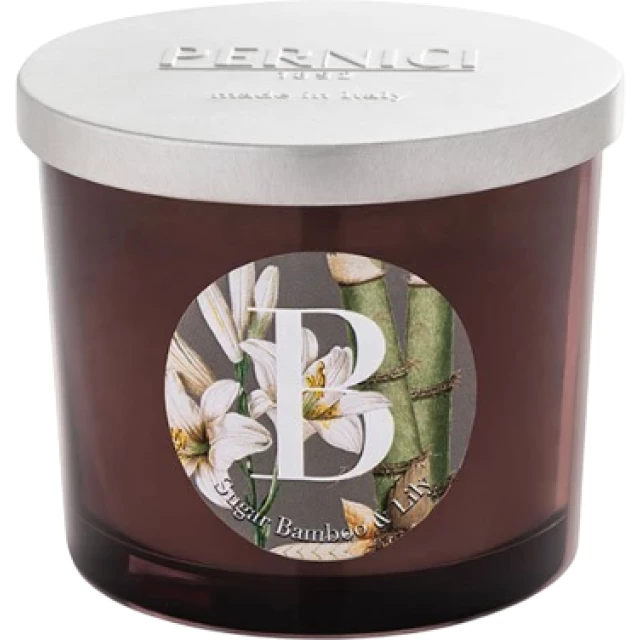 Свеча ароматическая Elementi "Сахарный бамбук и лилия" 200 г