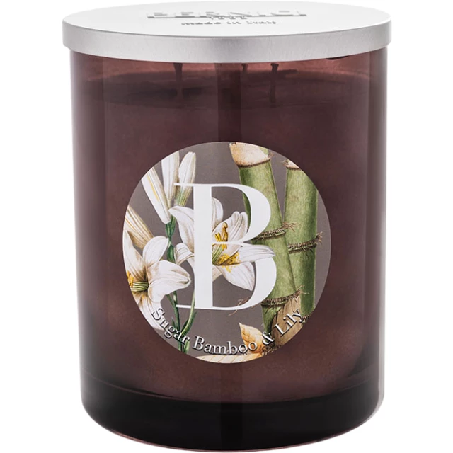 Свеча ароматическая Elementi "Сахарный бамбук и лилия" 900 г