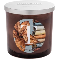 Свеча ароматическая Elementi "Табак и кожа" 350 г