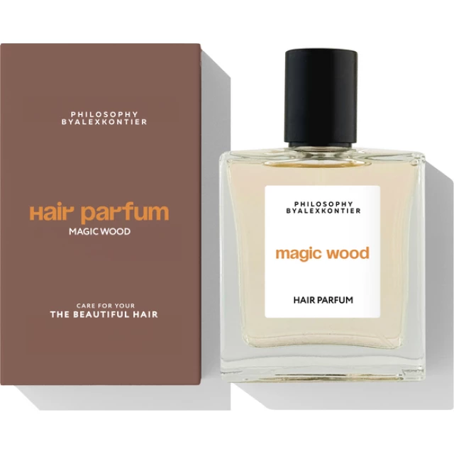 Фирменный парфюмированный спрей для создания тонкого аромата на волосах Magic Wood