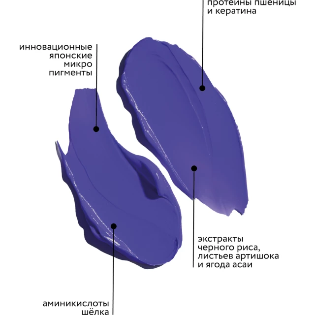 Маска для обновления цвета и придания блеска волосам "Ледяной блонд" - изображение 3