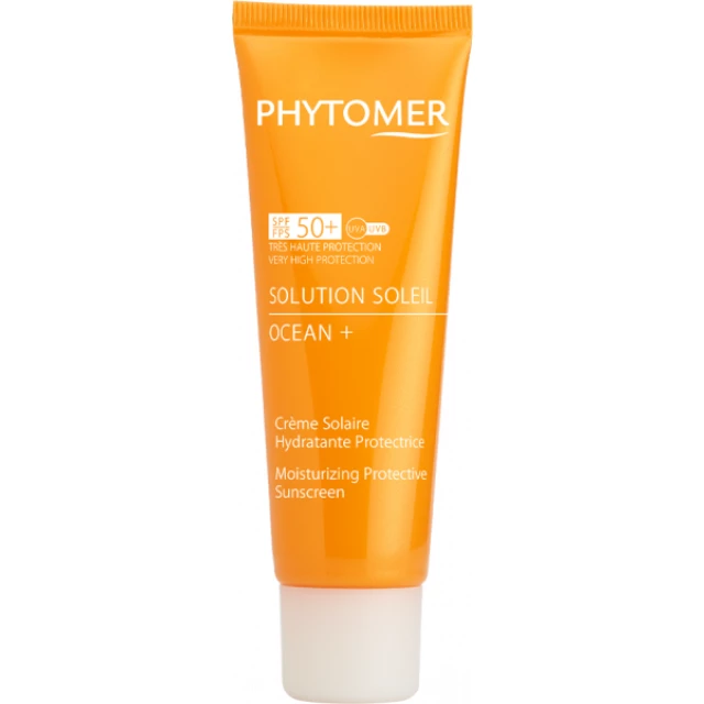 Солнцезащитный увлажняющий крем для лица "Океан" SPF50+