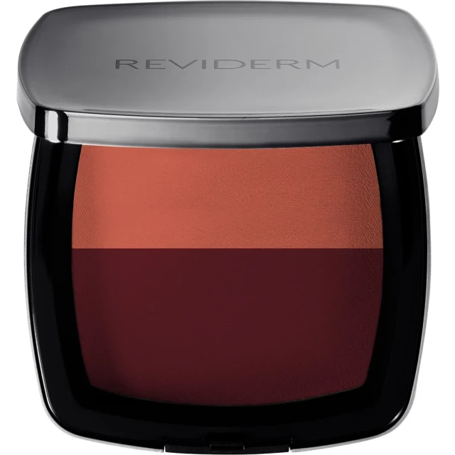 Двухцветные минеральные румяна Mineral Duo Blush, оттенок 1C "Роза - слива "