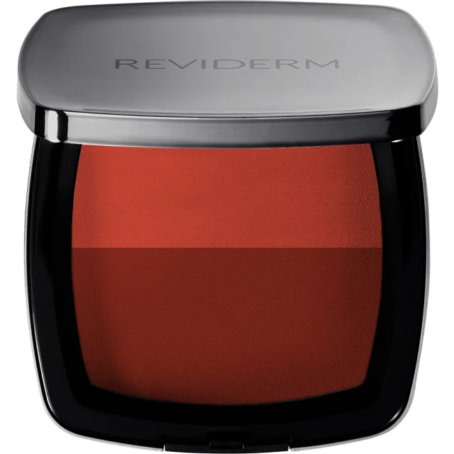 Двухцветные минеральные румяна Mineral Duo Blush, оттенок 1W "Персик - палисандр"